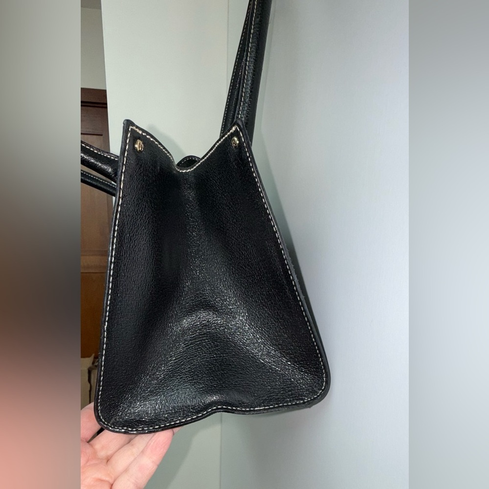Kate Spade “Baylor” Merrywood Shoulder Bag in Black Pebbled Leather - Picture 4 of 13